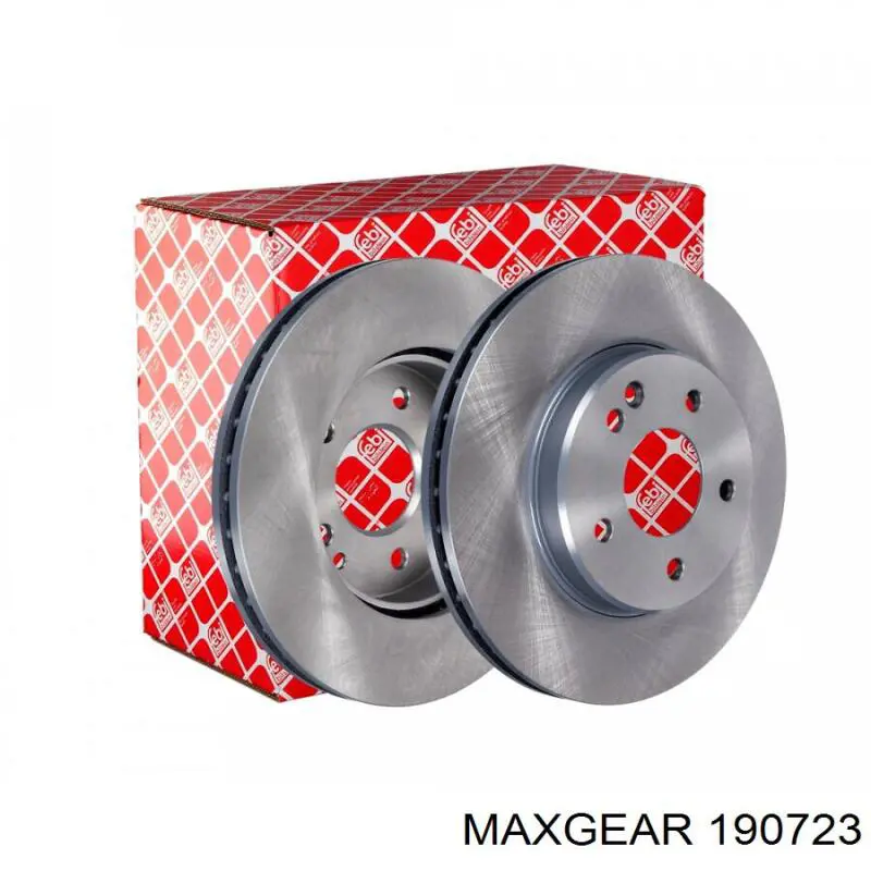 Передний тормозной диск Maxgear 190723
