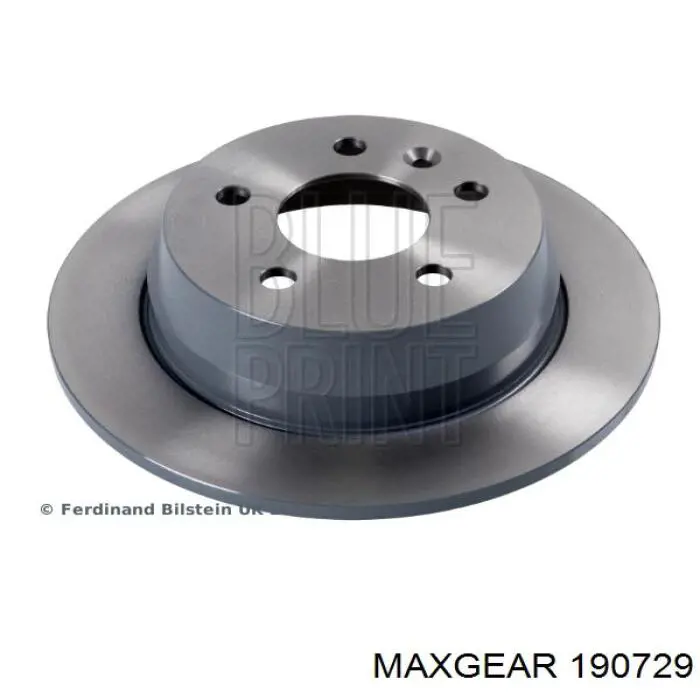 Купить 190729 Maxgear Диск тормозной задний
