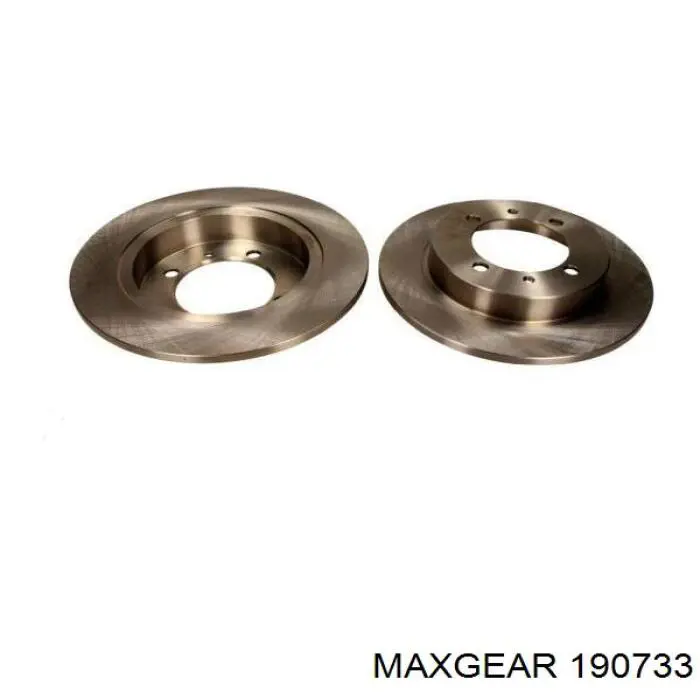 19-0733 Maxgear диск тормозной задний