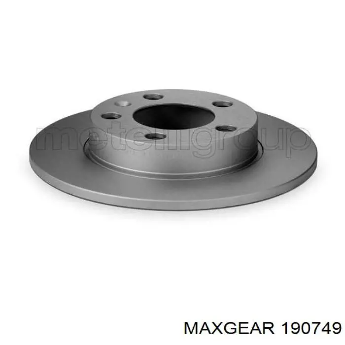 Купить 190749 Maxgear Диск тормозной задний