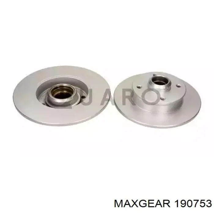 Купить 190753 Maxgear Диск тормозной задний