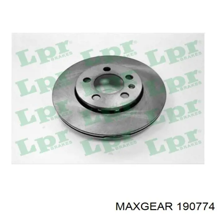 Передние тормозные диски 190774 Maxgear
