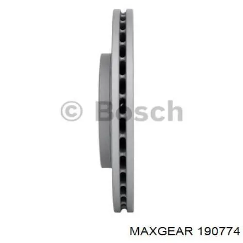 Передний тормозной диск Maxgear 190774