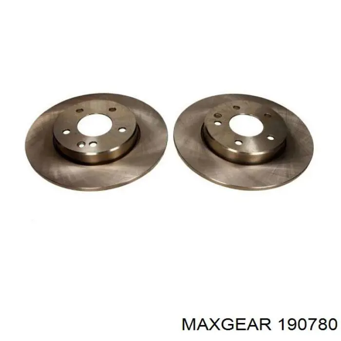19-0780 Maxgear диск тормозной передний