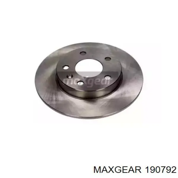 190792 Maxgear диск тормозной задний