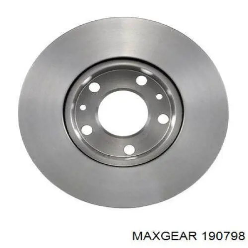 190798 Maxgear Диск тормозной передний