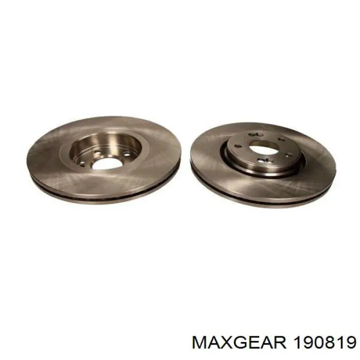 19-0819 Maxgear диск тормозной передний