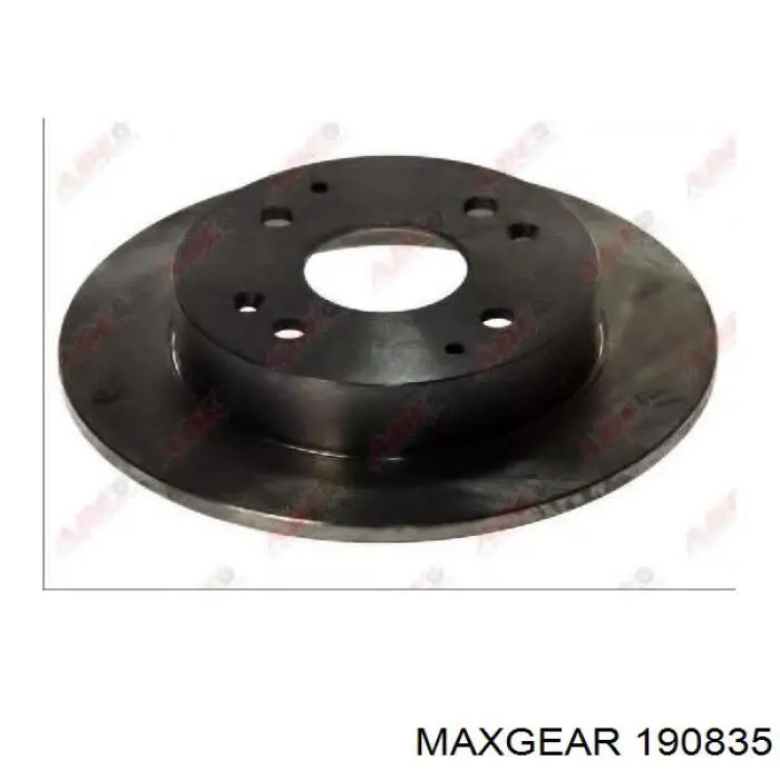 Тормозной барабан 190835 Maxgear