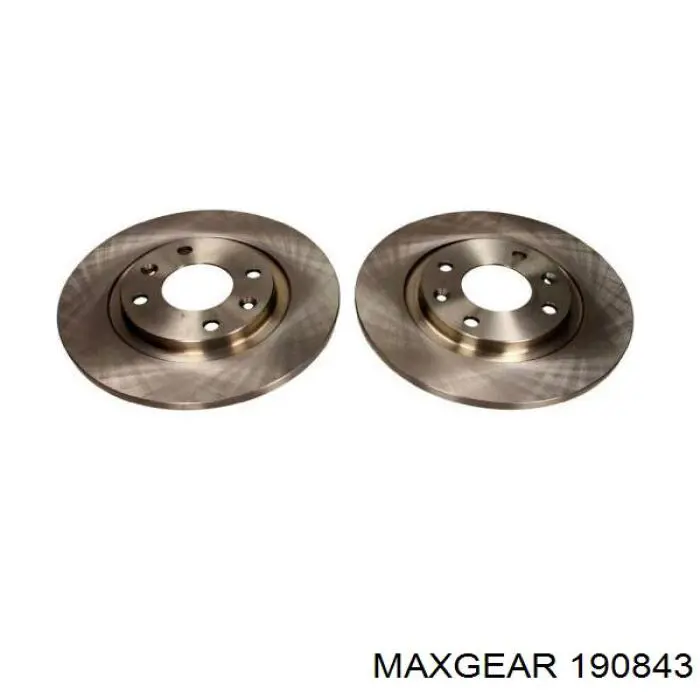 19-0843 Maxgear диск тормозной передний