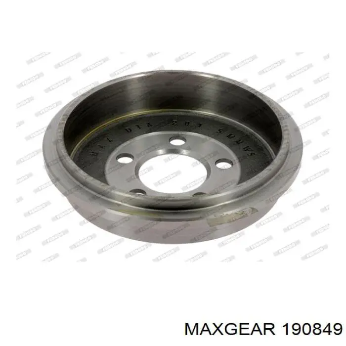 Тормозной барабан 190849 Maxgear