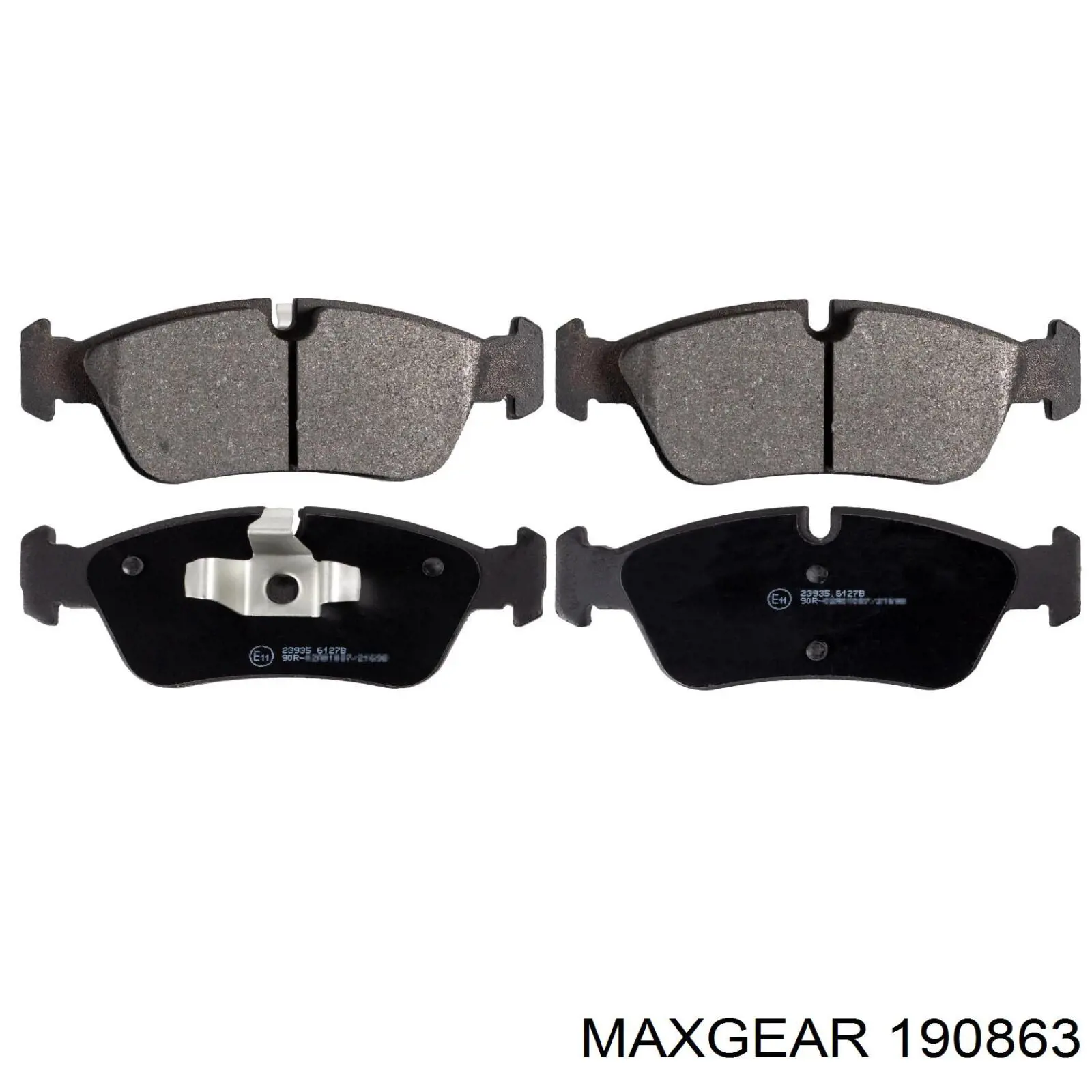 Колодки Maxgear 190863 цена, от 41.53 USD
