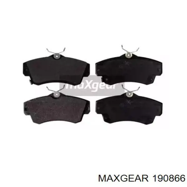 Передние тормозные колодки 190866 Maxgear