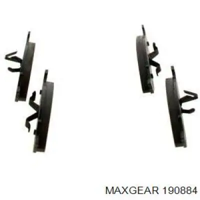 Тормозные колодки Maxgear 190884