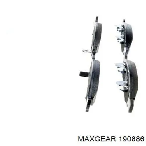 190886 Maxgear Колодки передние