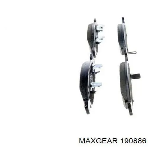 Купить 190886 Maxgear Колодки тормозные