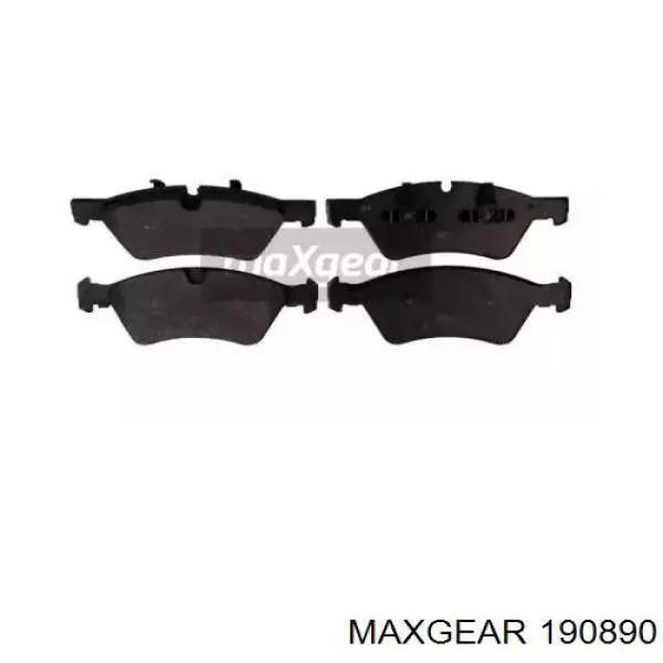 19-0890 Maxgear колодки тормозные передние дисковые
