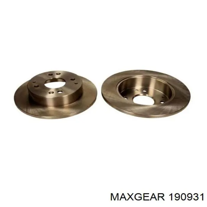 19-0931 Maxgear диск тормозной задний