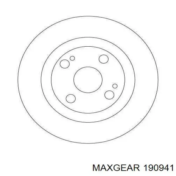 190941 Maxgear Дисковый тормоз