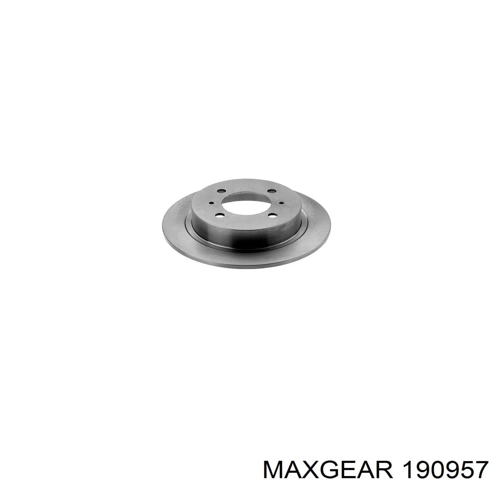 19-0957 Maxgear диск тормозной задний