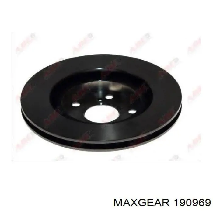 Купить 190969 Maxgear Ротор тормозной