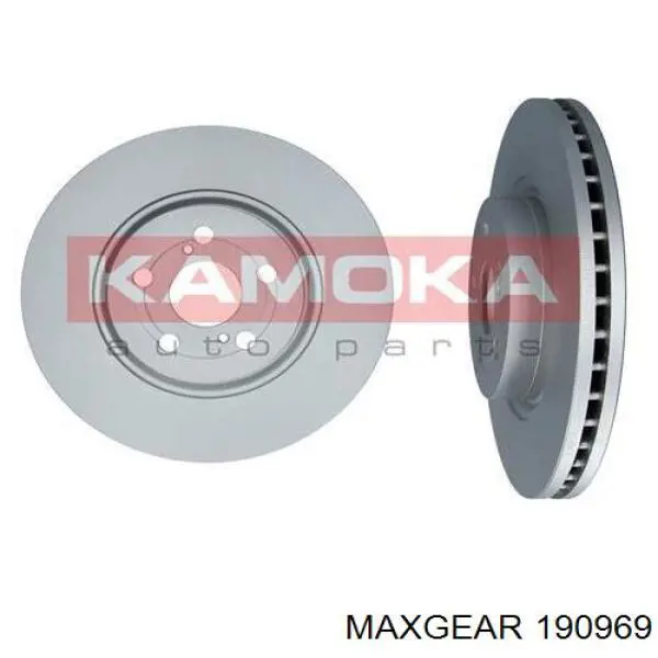 Передние тормозные диски 190969 Maxgear