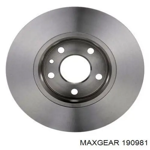 Купить 190981 Maxgear Диск тормозной задний