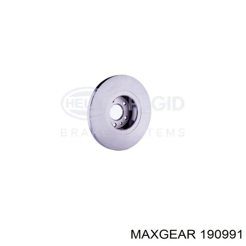 Передние тормозные диски 190991 Maxgear