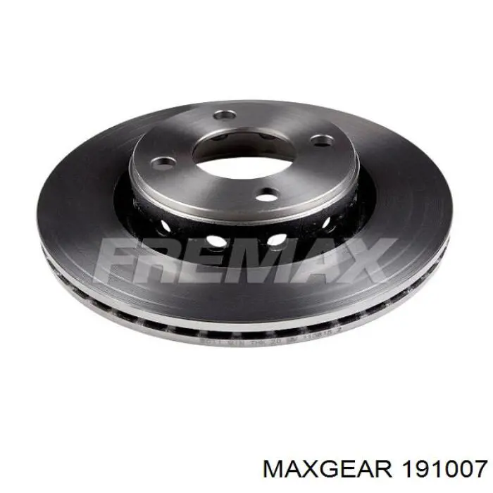 Передний тормозной диск Maxgear 191007