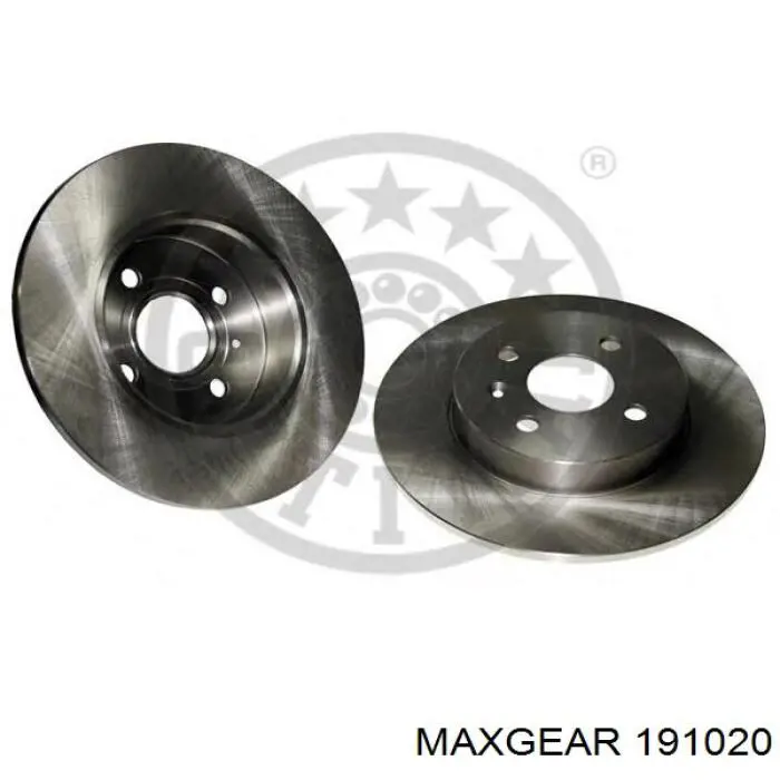 Купить 191020 Maxgear Диск тормозной задний
