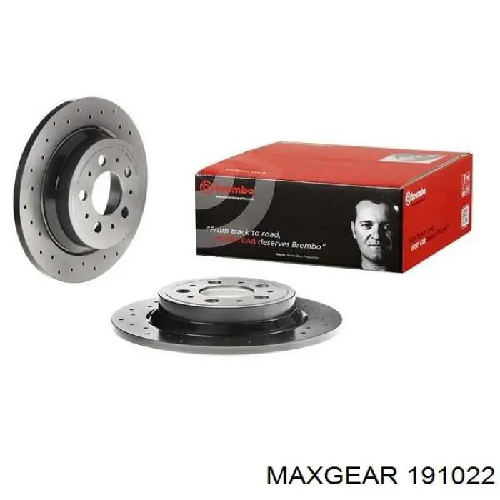 Задний дисковый тормоз Maxgear 191022