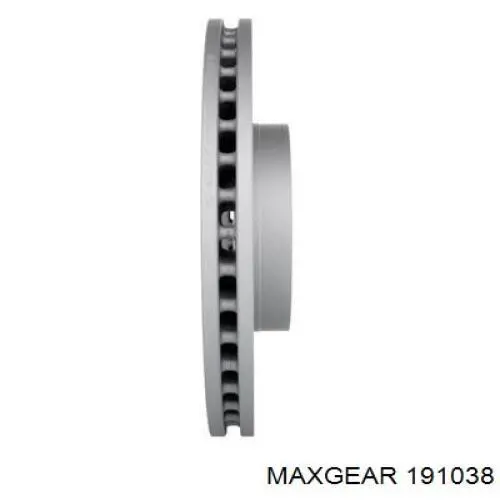 191038 Maxgear Диск тормозной передний
