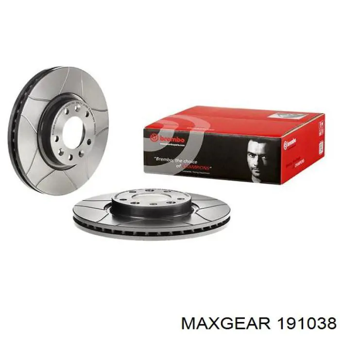 Купить 191038 Maxgear Ротор тормозной