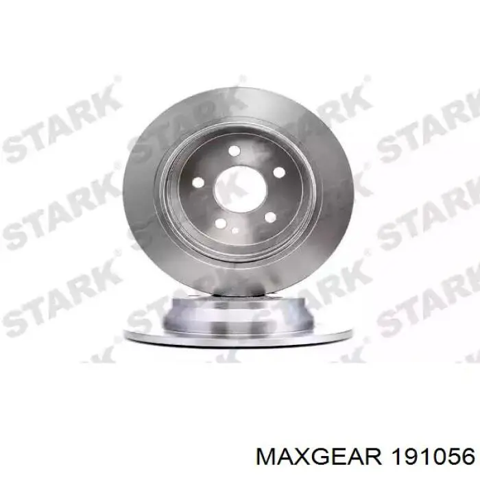 Купить 191056 Maxgear Диск тормозной задний