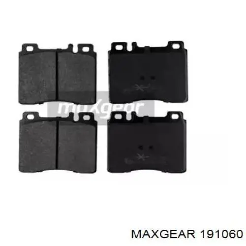 19-1060 Maxgear колодки тормозные передние дисковые