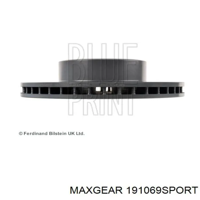 Купить 191069SPORT Maxgear Ротор тормозной