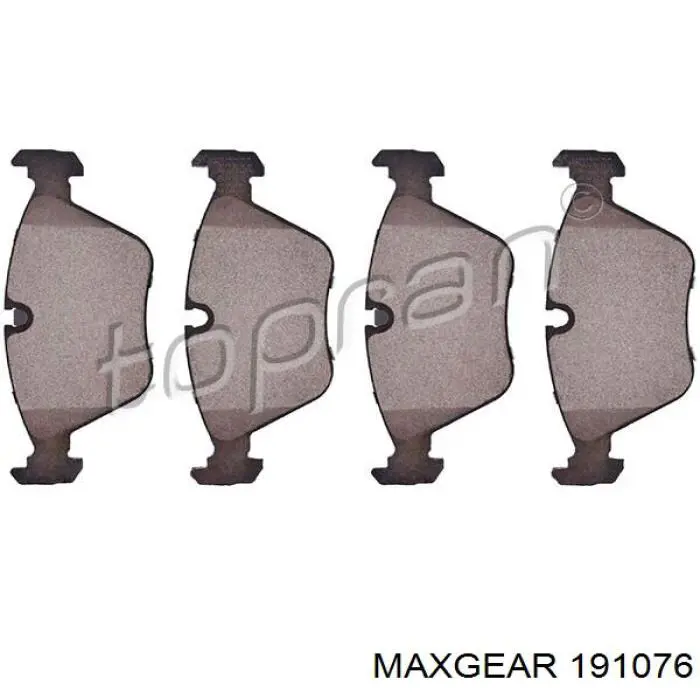 Тормозные колодки Maxgear 191076