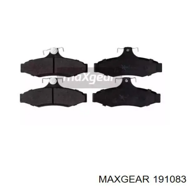 Задние тормозные колодки 191083 Maxgear