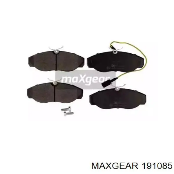 Передние тормозные колодки 191085 Maxgear