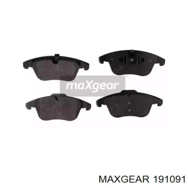 19-1091 Maxgear колодки тормозные передние дисковые