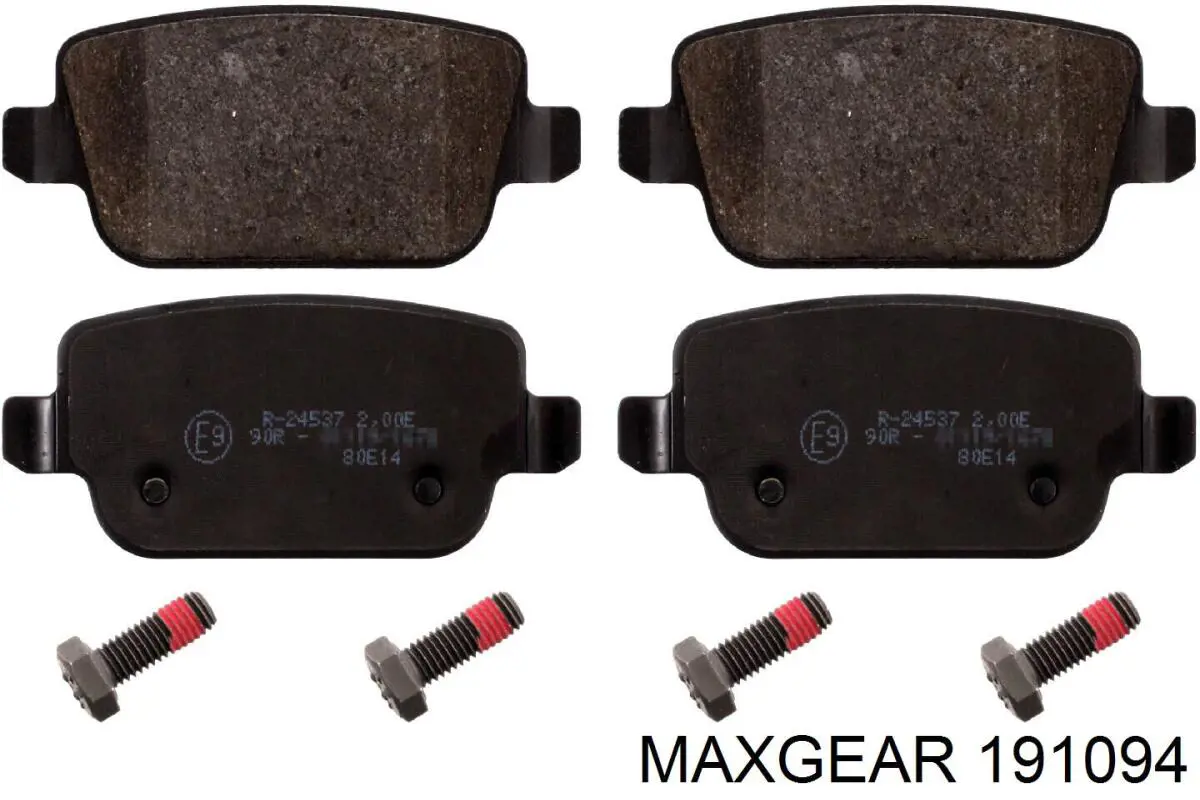 Колодки дисковые  Maxgear 191094 цена, от 20.65 USD