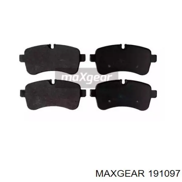 191097 Maxgear Колодки тормозные дисковые комплект