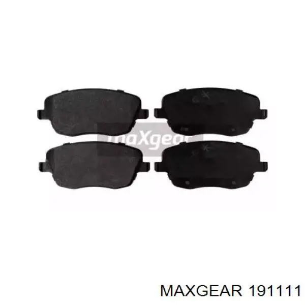 19-1111 Maxgear колодки тормозные передние дисковые