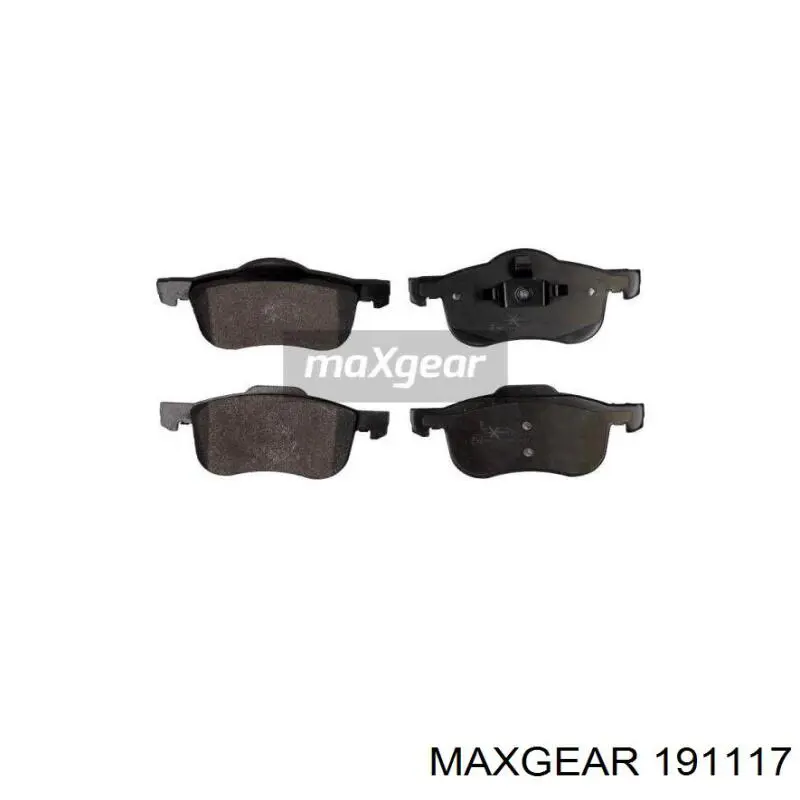 191117 Maxgear Колодки передние