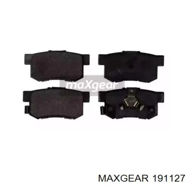191127 Maxgear Колодки тормозные дисковые комплект