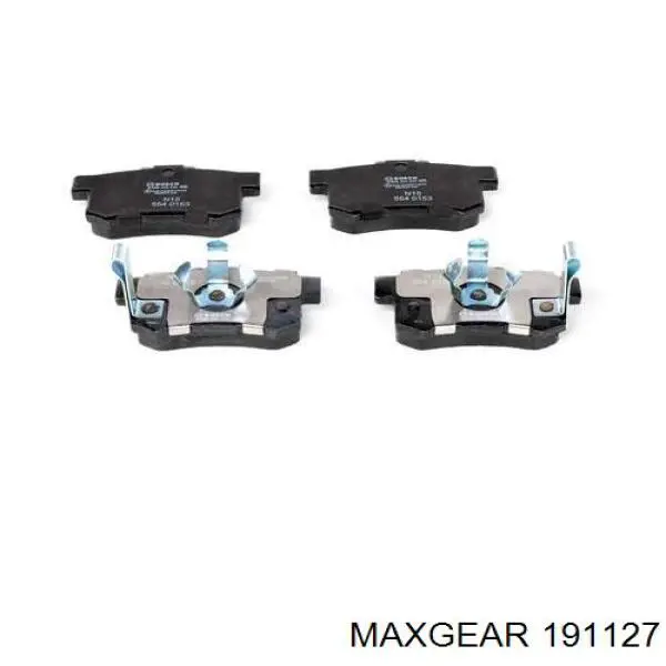 Колодки дисковые  Maxgear 191127 цена, от 24.17 USD