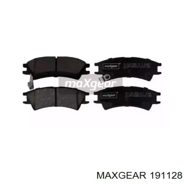 19-1128 Maxgear колодки тормозные передние дисковые