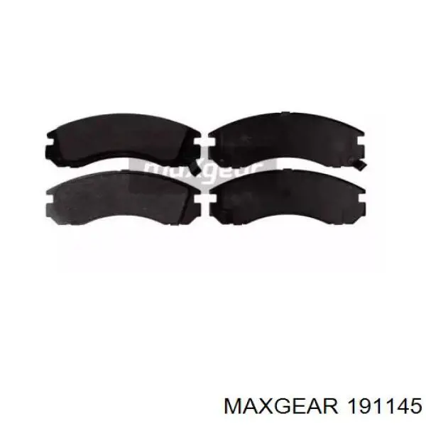 191145 Maxgear колодки тормозные передние дисковые
