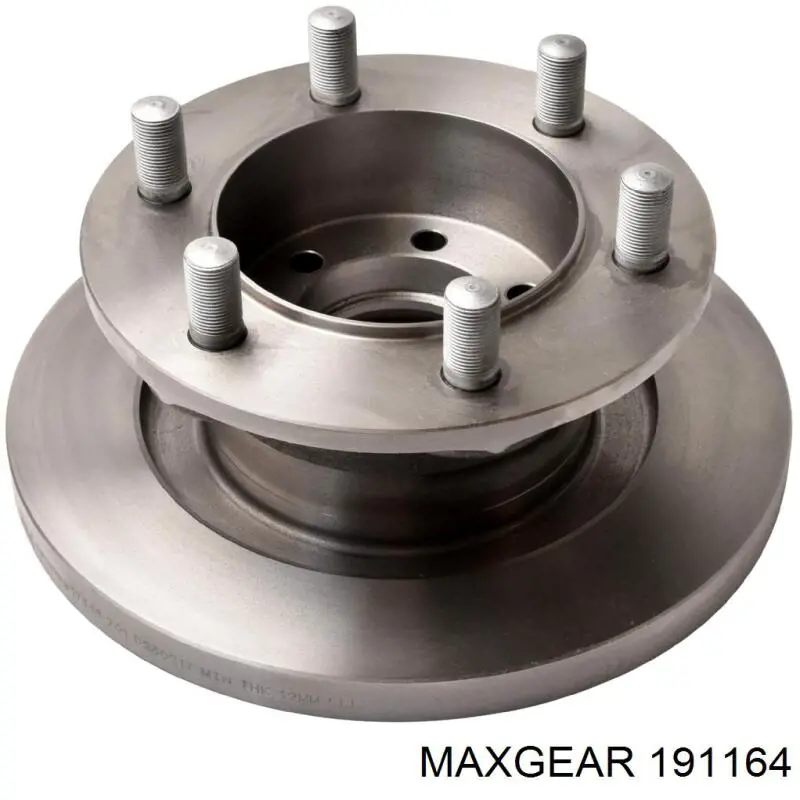 191164 Maxgear диск тормозной передний
