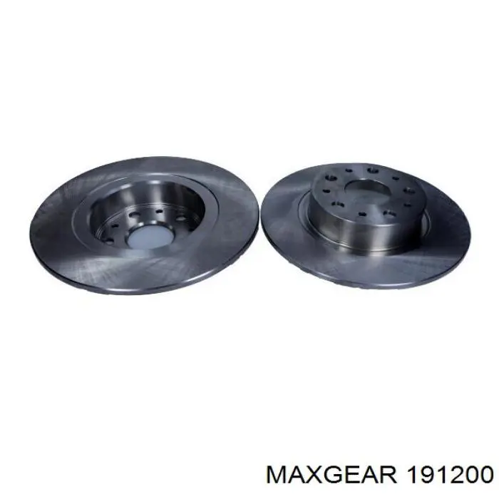 19-1200 Maxgear диск тормозной задний