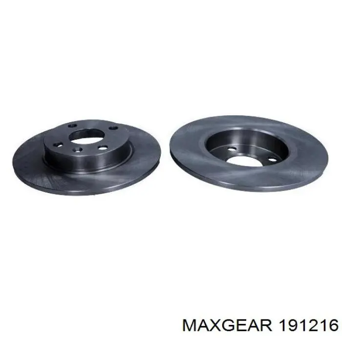 19-1216 Maxgear диск тормозной задний